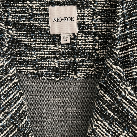 Nic + Zoe Starry Sky Knit Jacket. Worn once. - Picture 3 of 6